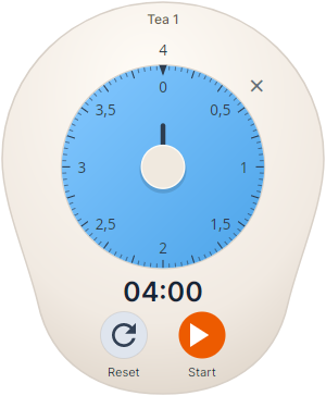 Compact Timer Analog skin